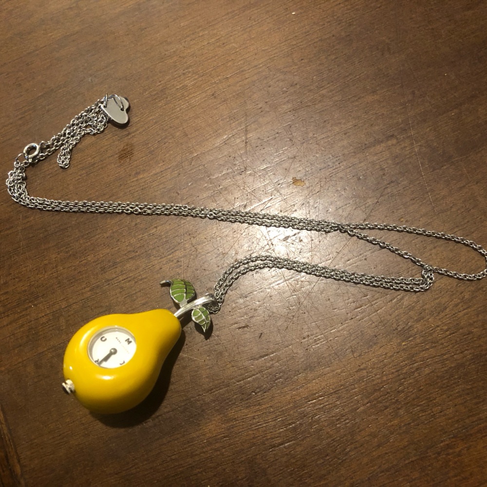 Marc Jacobs pear watch, the guitar is a free add on. Pear just needs battery.